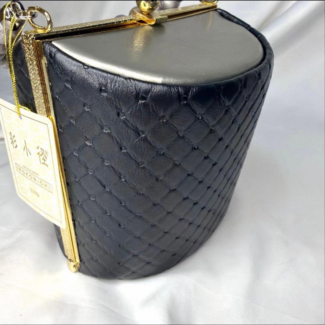 新品　草履　バッグ　セット　黒　2026年秋冬新作モデル　振袖用　フリーサイズ