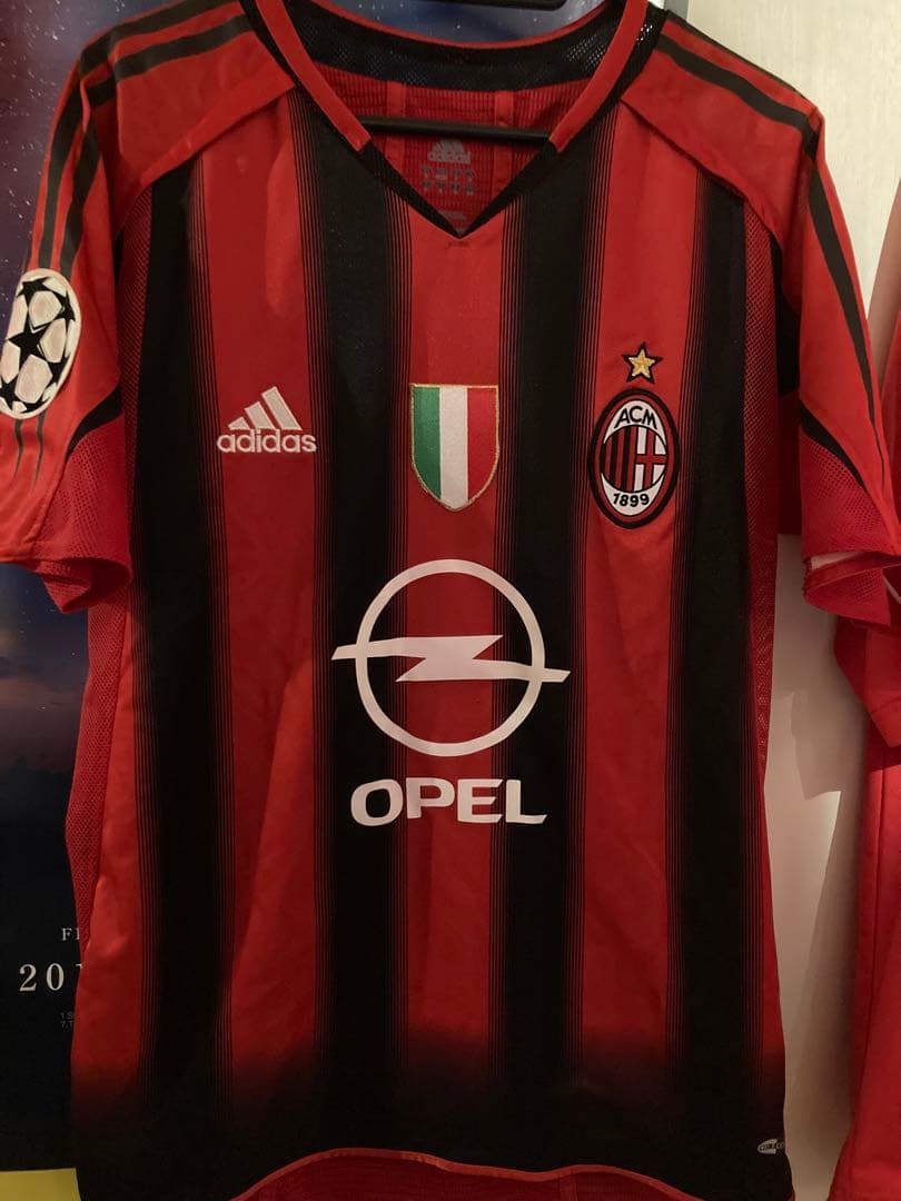 1996年ACミランぬいぐるみadidas 胸スポンサー・OPEL