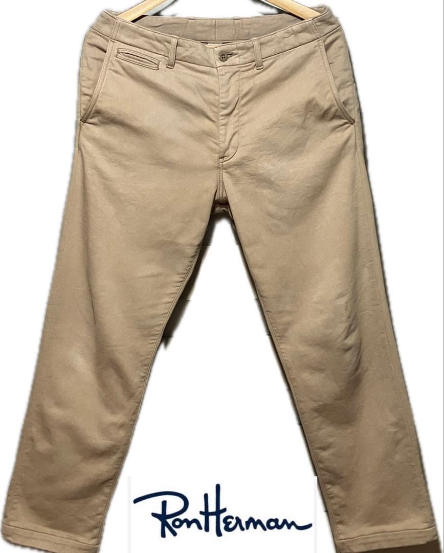 極美品】ロンハーマン Dickies 別注 チノパン L 85cm ベージュ 楽天