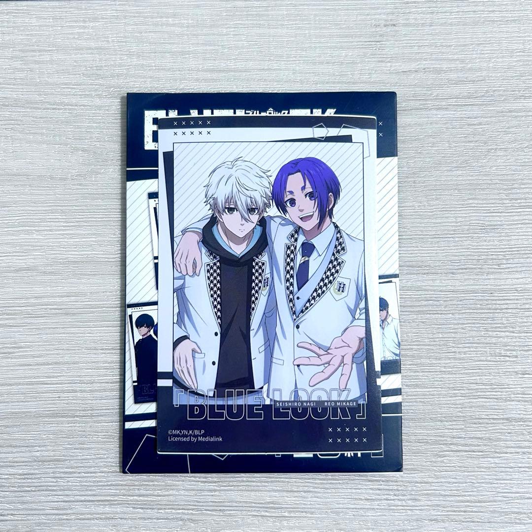 ブルーロック 中国限定 雑誌風ステッカー 凪誠士郎 御影玲王 - メルカリ