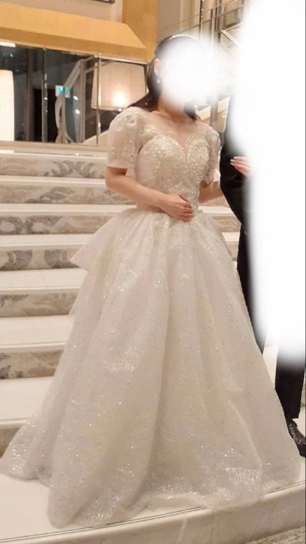 냥様用✴︎韓国風✴︎ウェディングドレス✴︎ビジュー