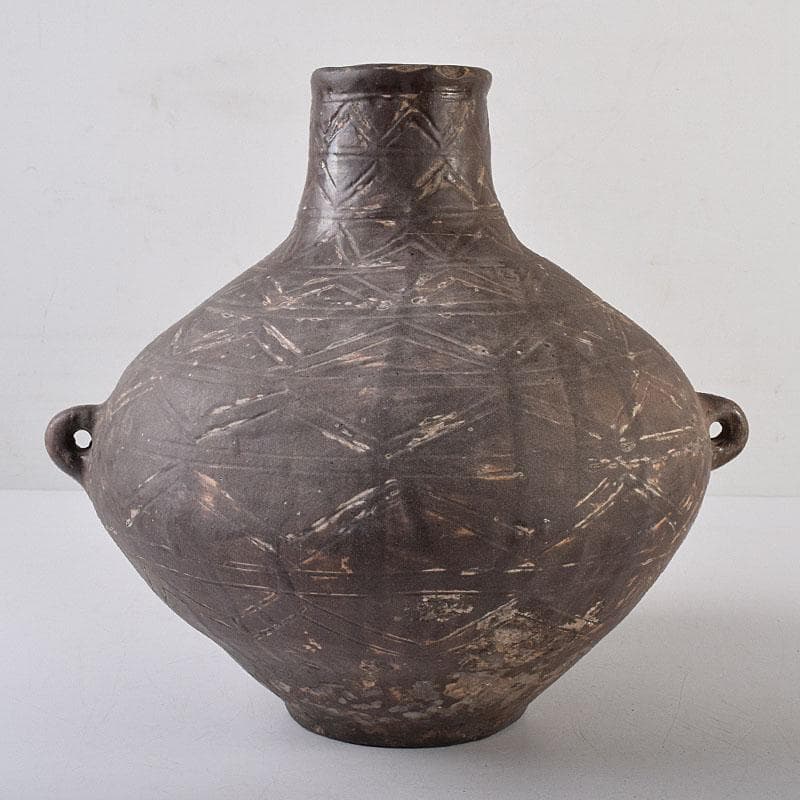 タイ古陶磁 バンチェン土器 アンダーソン土器 双耳壷 C R8569H