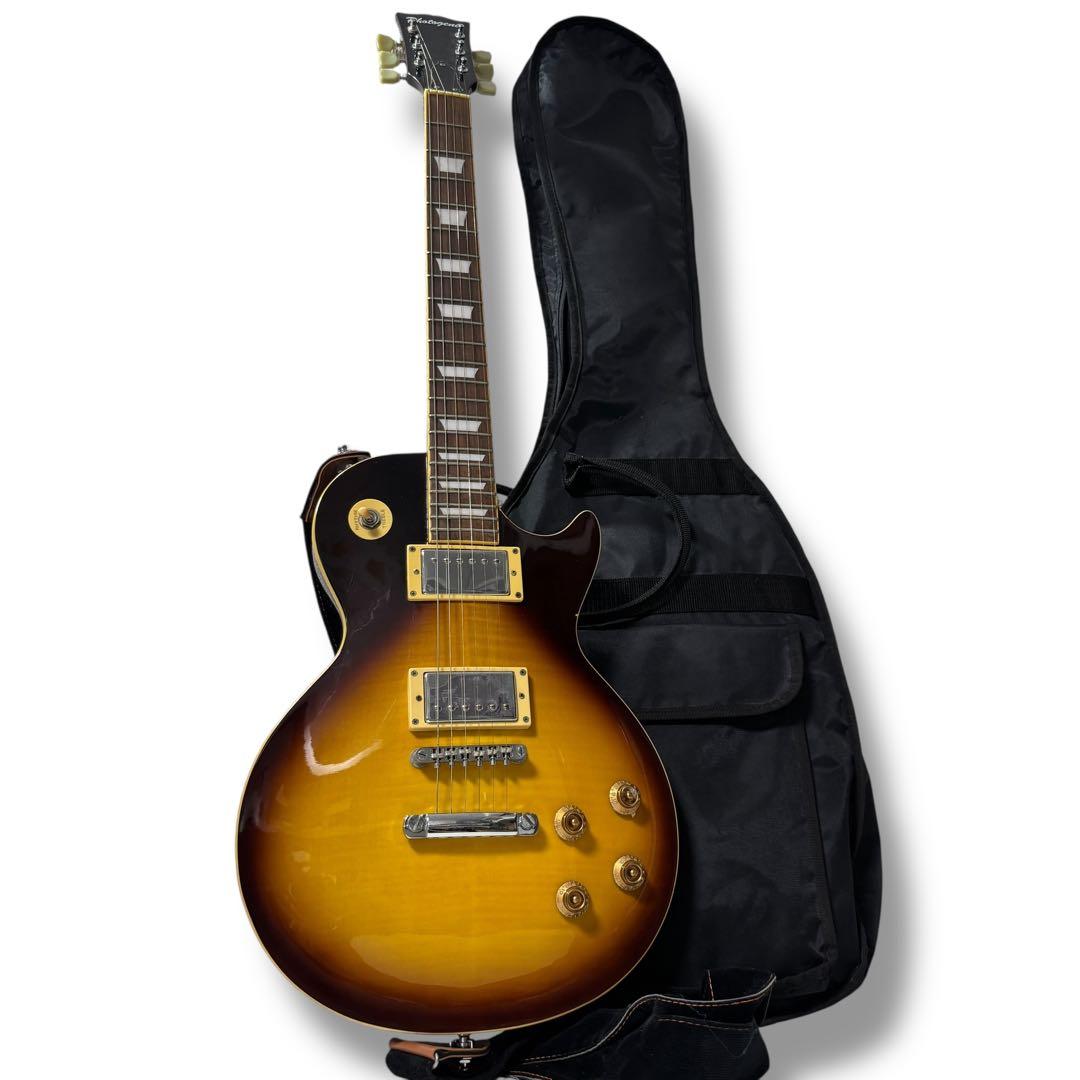 フォトジェニック レスポール エレキギター ベルト 弦 ケース付き フォトジェニック レスポール エレキギター ベルト 弦 ケース付き