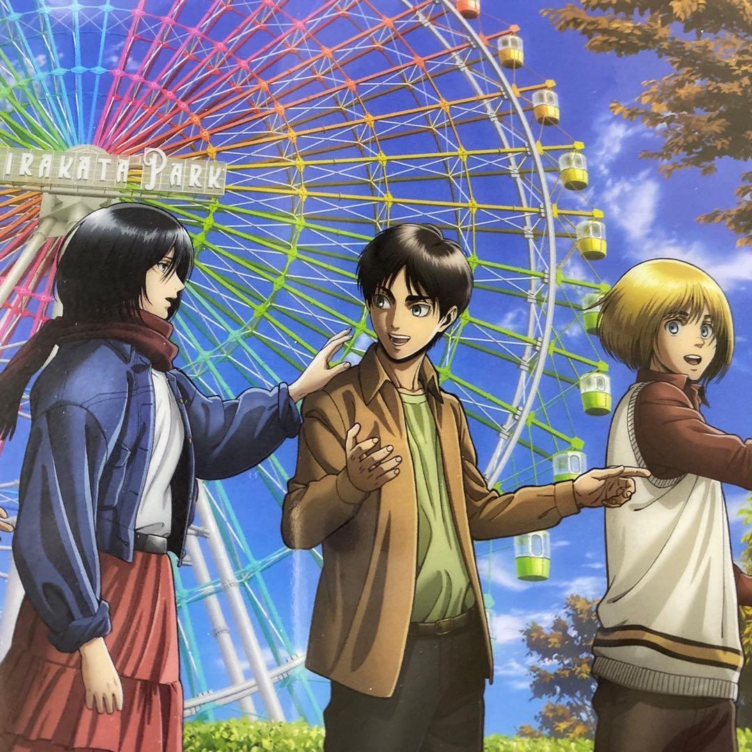 進撃の巨人 クリアファイル リヴァイ エルヴィン ハンジ エレンミカサ