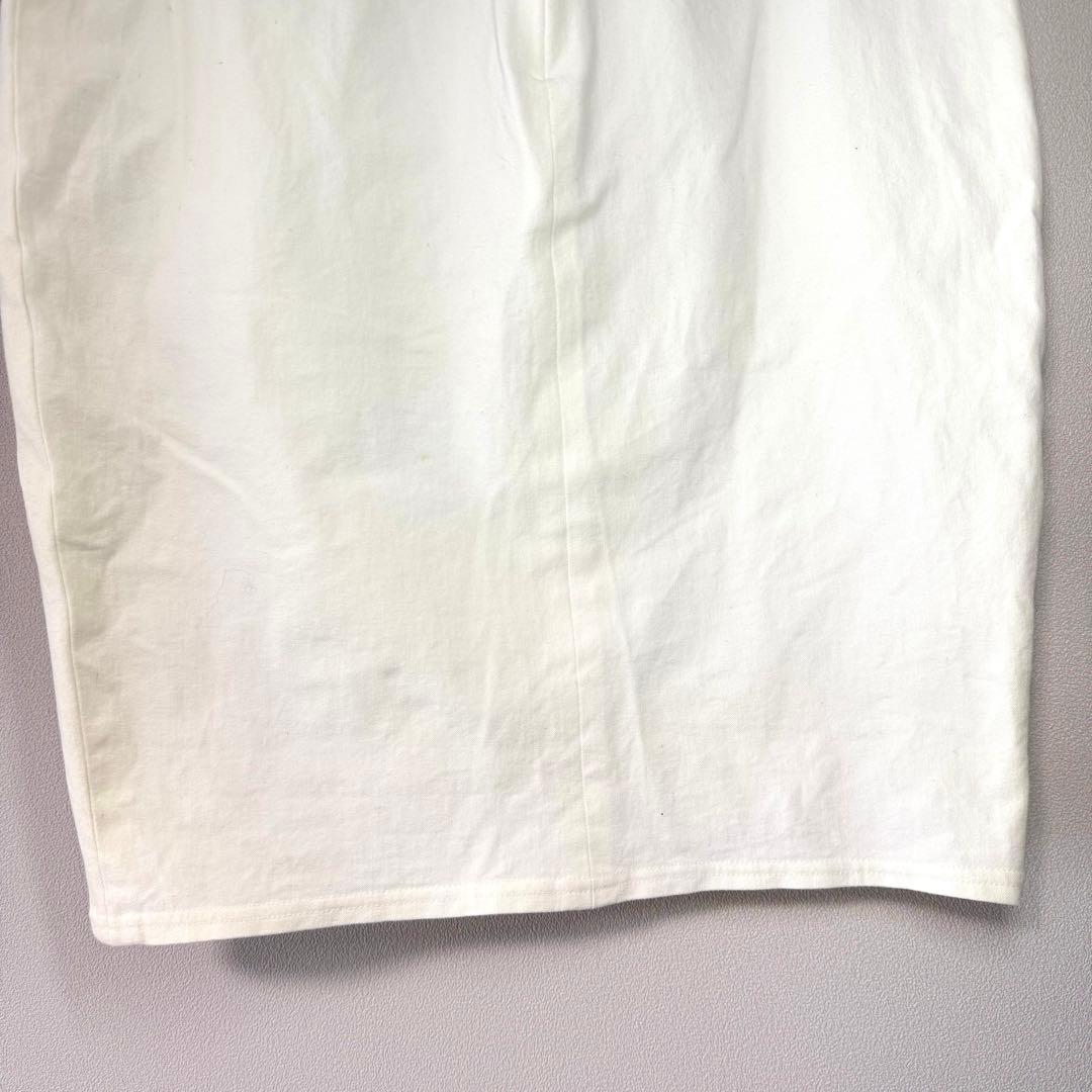 ✨イタリア製✨ マックスマーラ 42 スカート 春夏 ストレッチ 上品 清楚 白