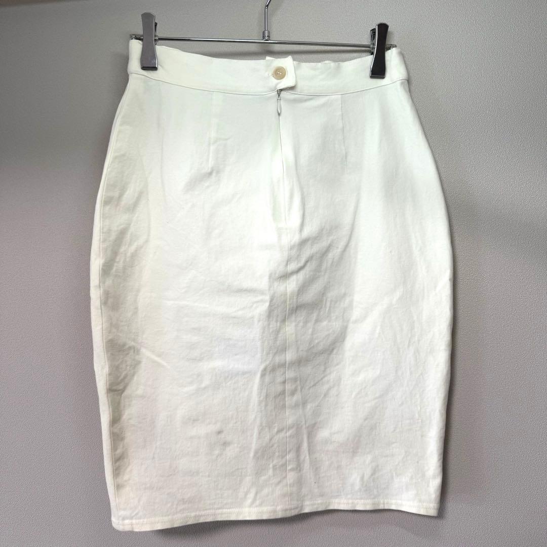 ✨イタリア製✨ マックスマーラ 42 スカート 春夏 ストレッチ 上品 清楚 白