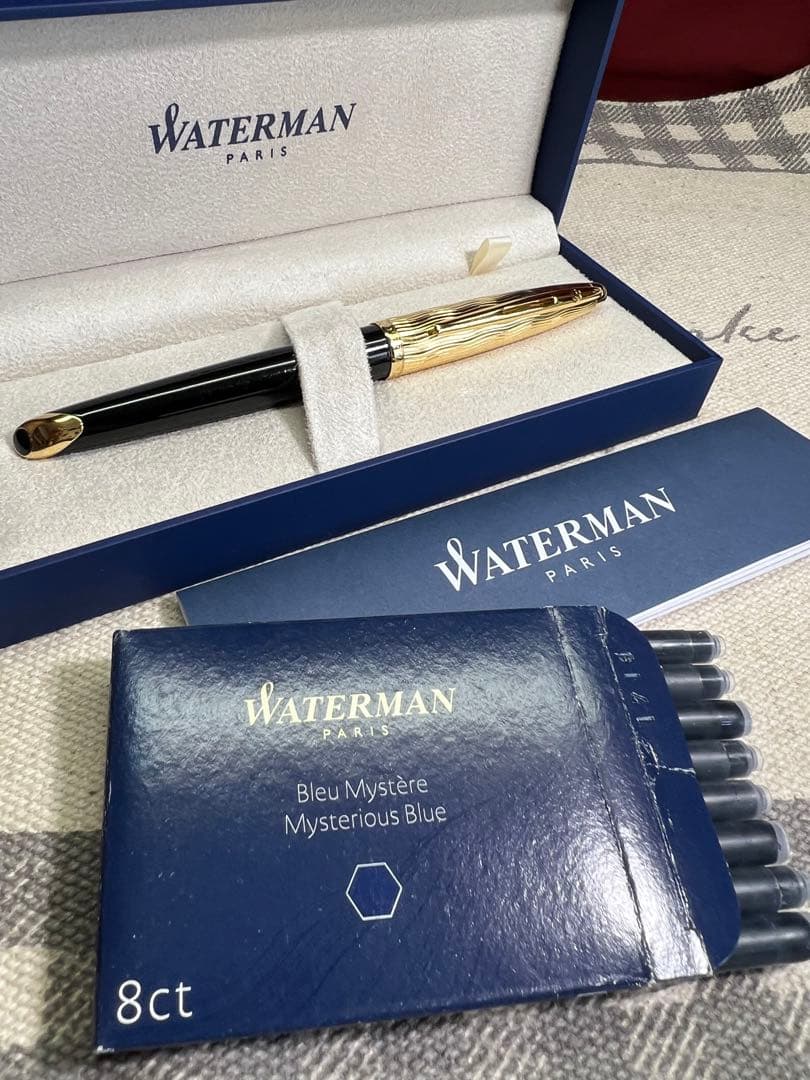 廃番】ウォーターマン カレン万年筆 本物 未使用】ウォーターマン