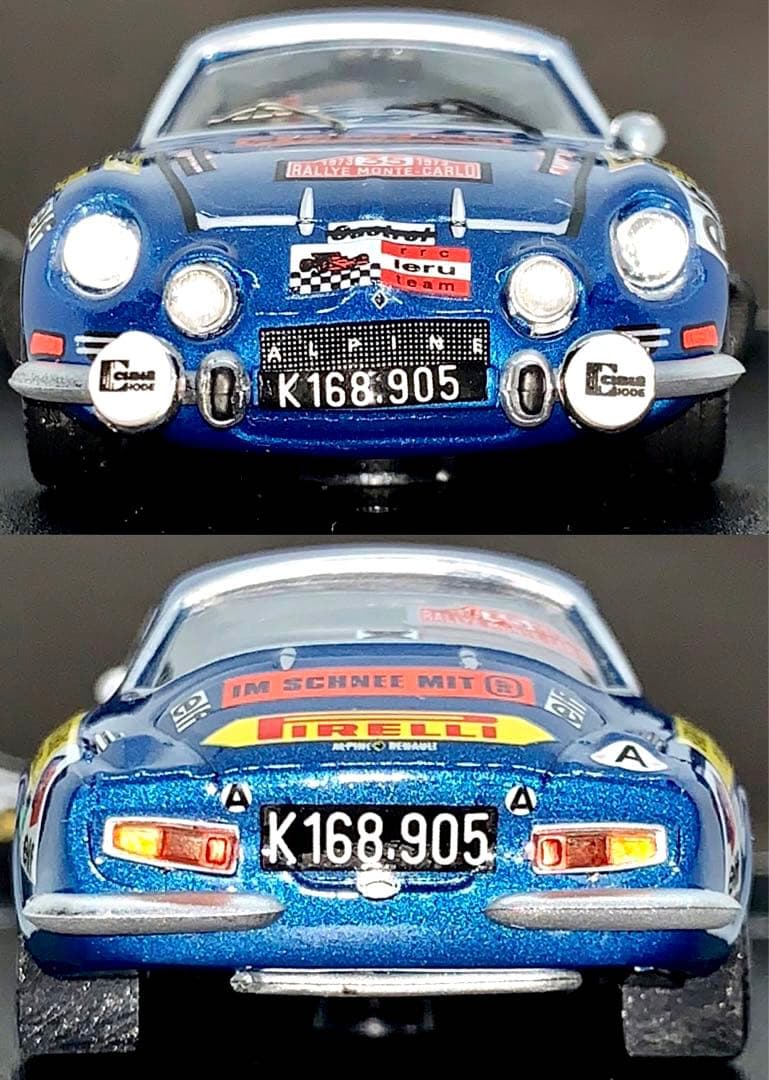 トロフュー アルピーヌ ルノー A110 モンテカルロ 150台限定 WRC