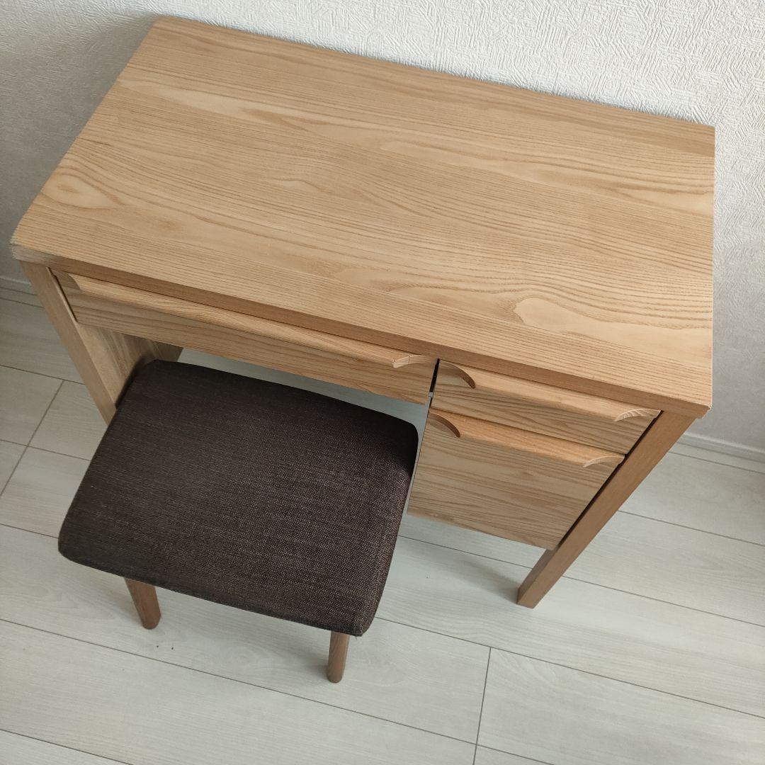 超美品】unico☆CLARUS-mini木製ドレッサー 人気 商品 通販