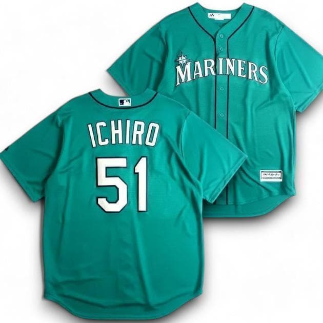 永久欠番 イチロー 51 シアトルマリナーズ ユニフォーム 定1.7万 L