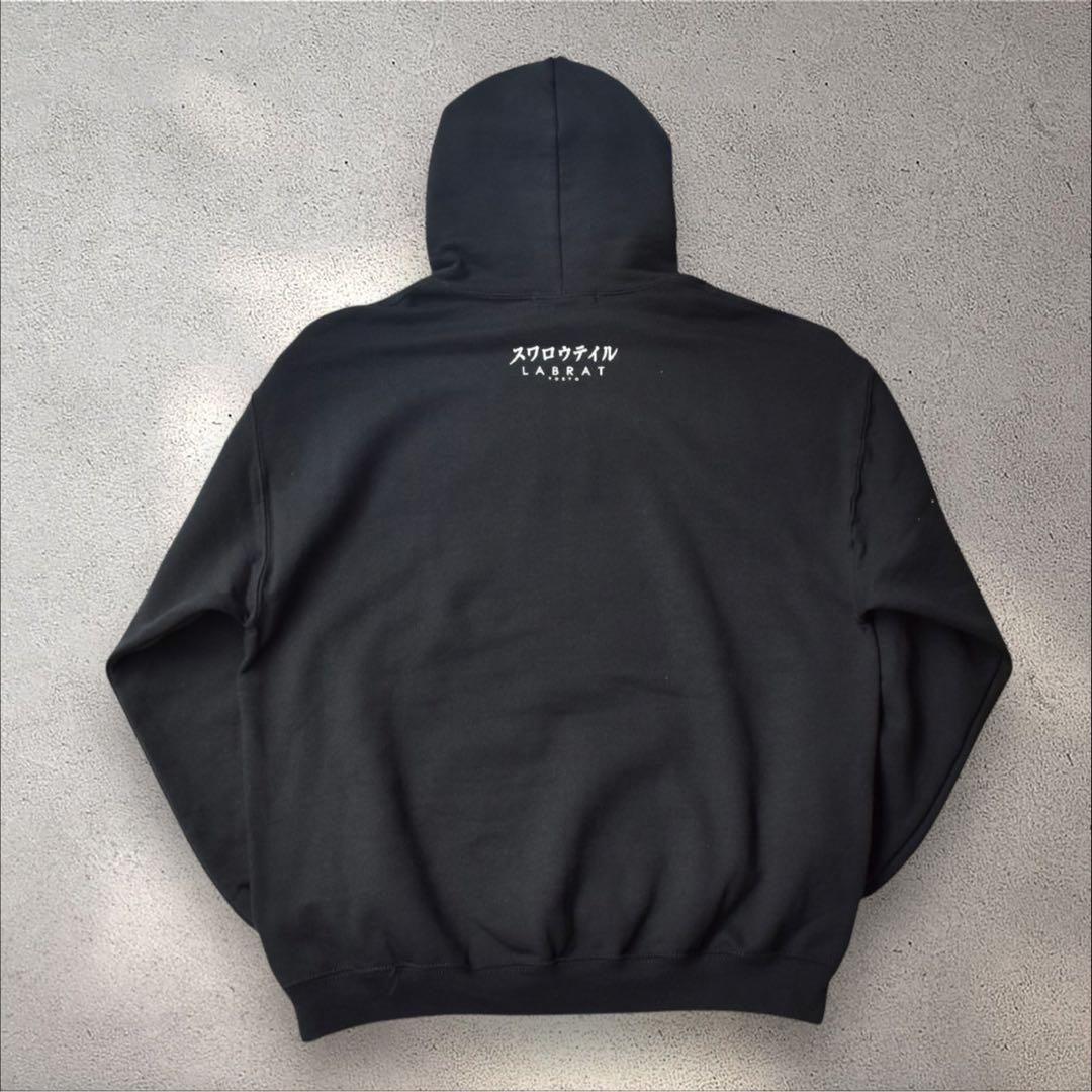 LABRAT × SWAROW TAIL ブラック パーカー