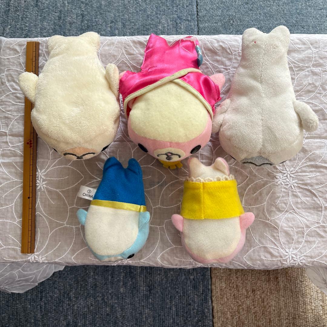 まめゴマ ひな祭りぬいぐるみ 他　平成レトロセット5体