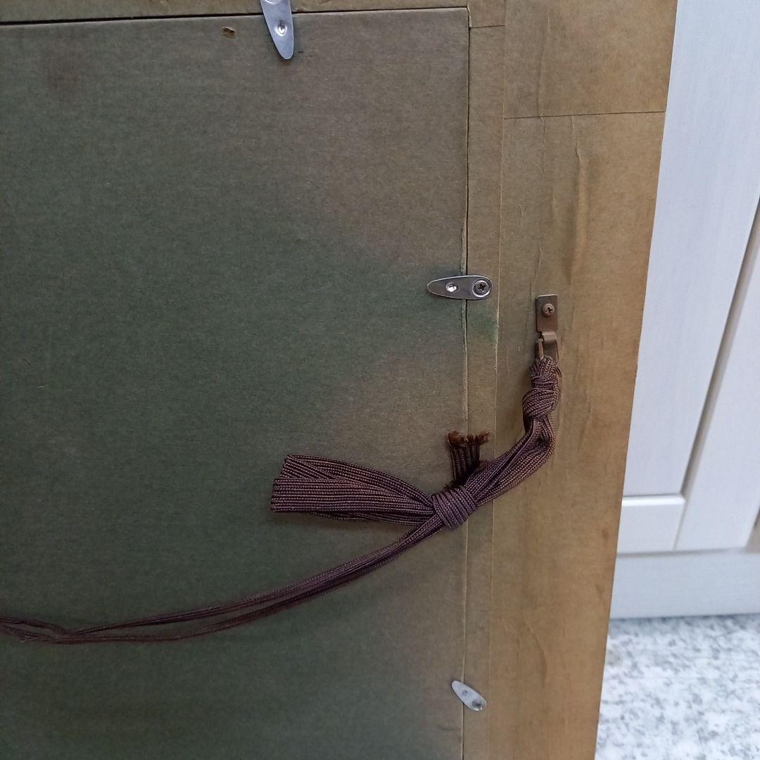 松本富太郎　スペイン壷の薔薇　油絵　油彩画　絵画