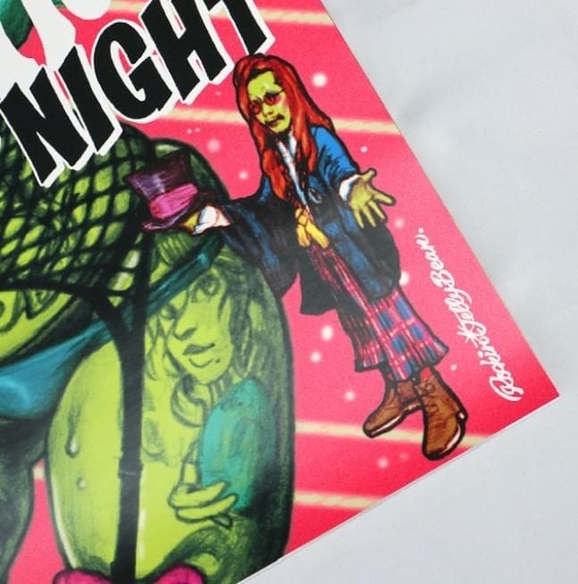 ロッキンジェリービーン “FARPLANE NIGHT”SPARKLE ポスター