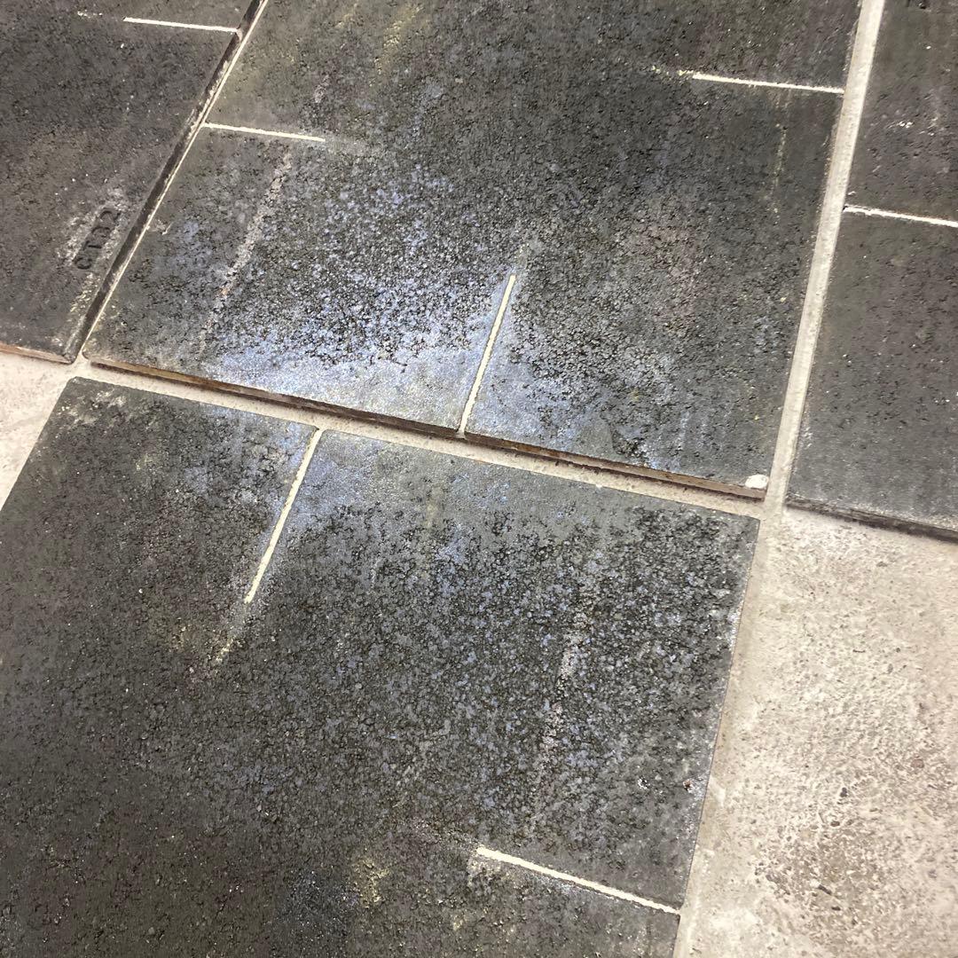 【中古品】陶芸　棚板35×40(厚8mm)7枚組②(スリット有り)