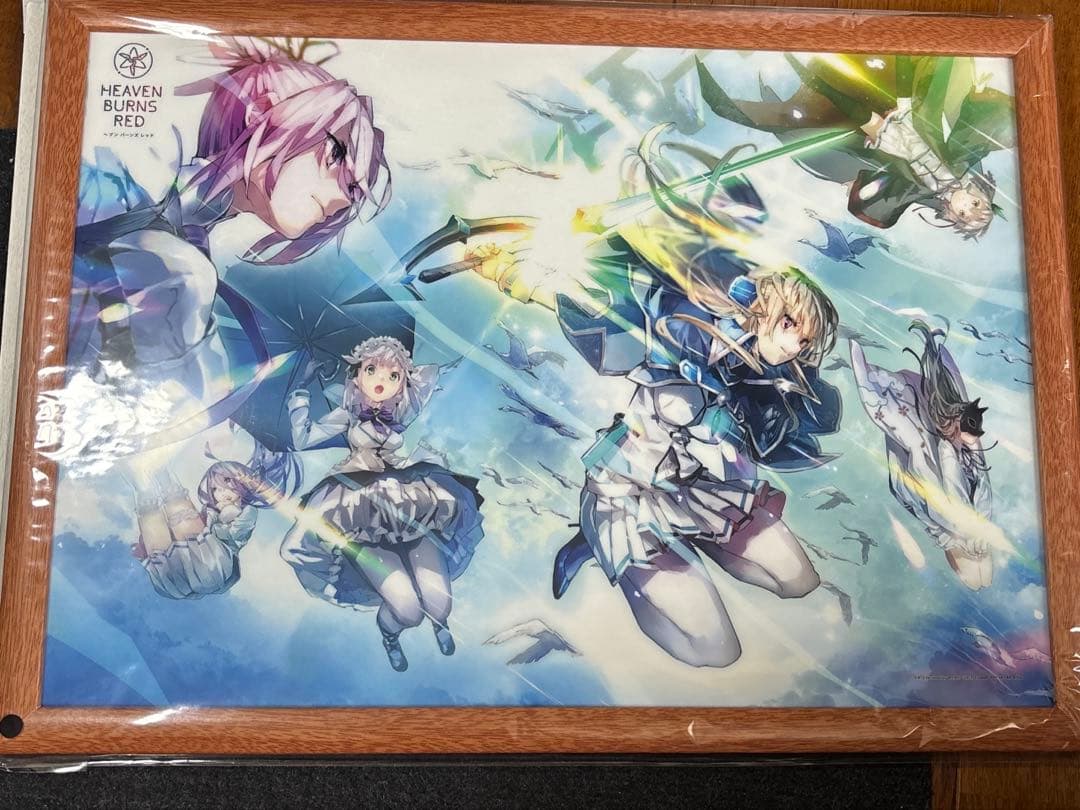 ヘブンバーンズレッド　A3クリアポスター額付き　第30G部隊 ヘブンバーンズレッド A3クリアポスター額付き 第30G部隊