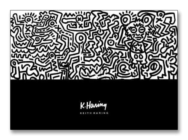 限定額装品/キース・ヘリング/Untitled (1985) /アートポスター
