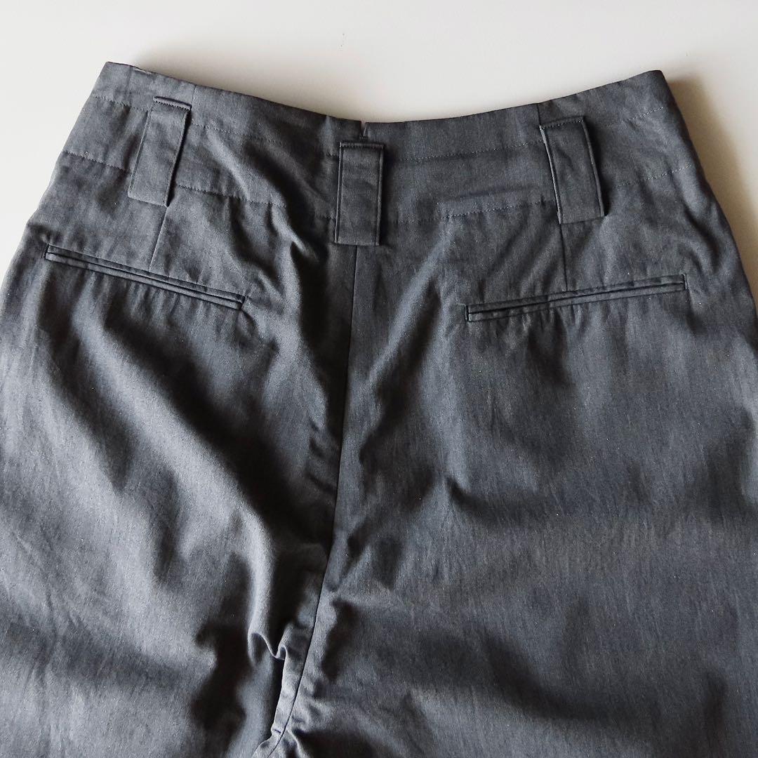未使用 22SS マーガレットハウエル コットンワイドタックキュロット 3