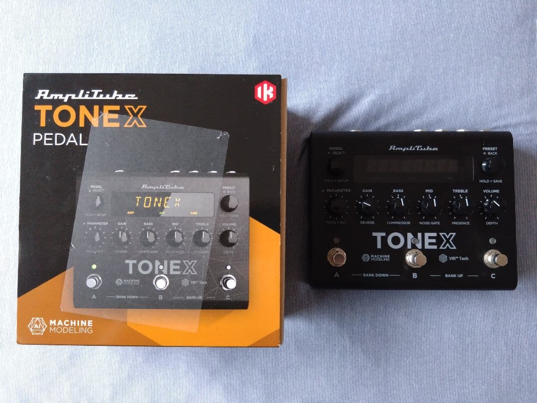 TONEX Pedal ギターエフェクター 本体のみ・ライセンス無し