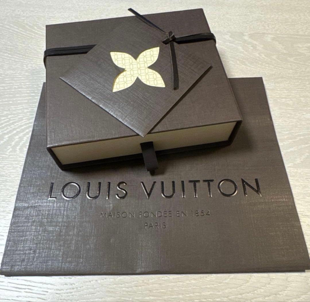 ルイヴィトン LVポシェット クレ アンプラント ブラウン 小銭入れ