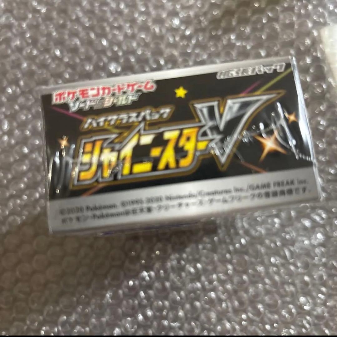 新品　ポケモンカード シャイニースターV BOX シュリンク付