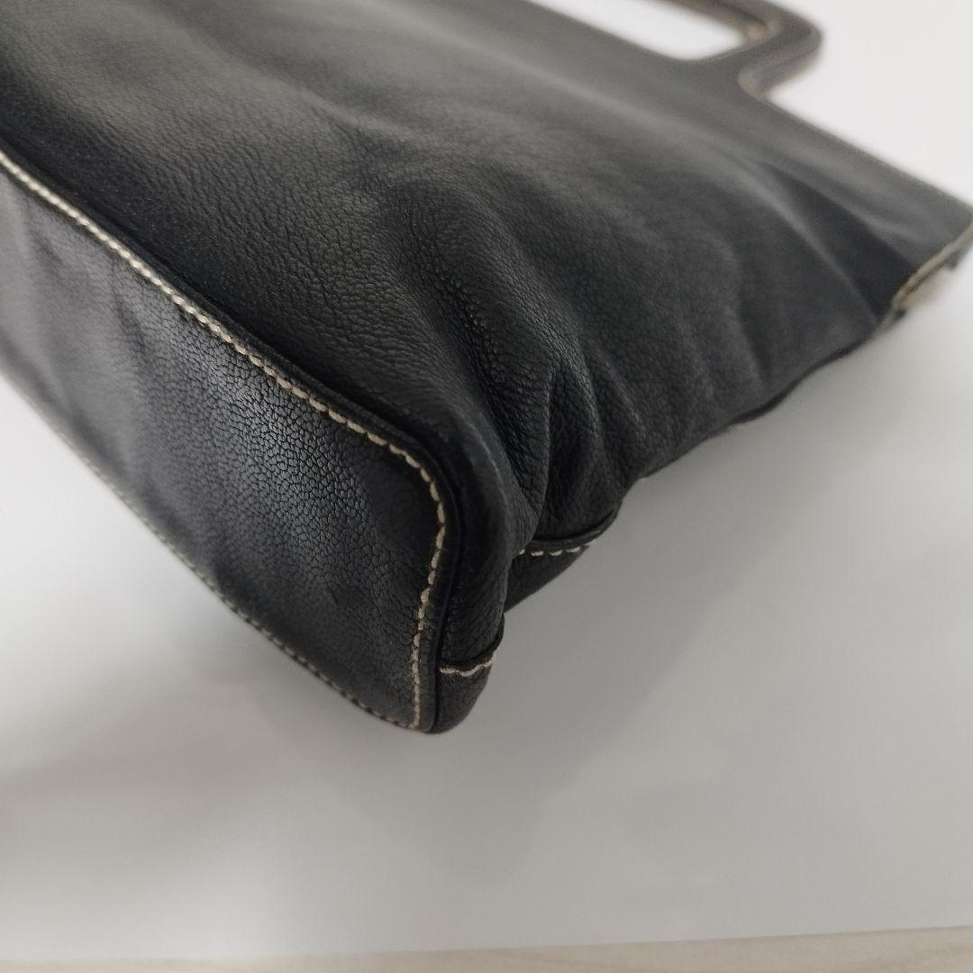 美品☆　MIUMIU　アーカイブ　リバーシブル　ハンドバッグ　正面ロゴ型押し