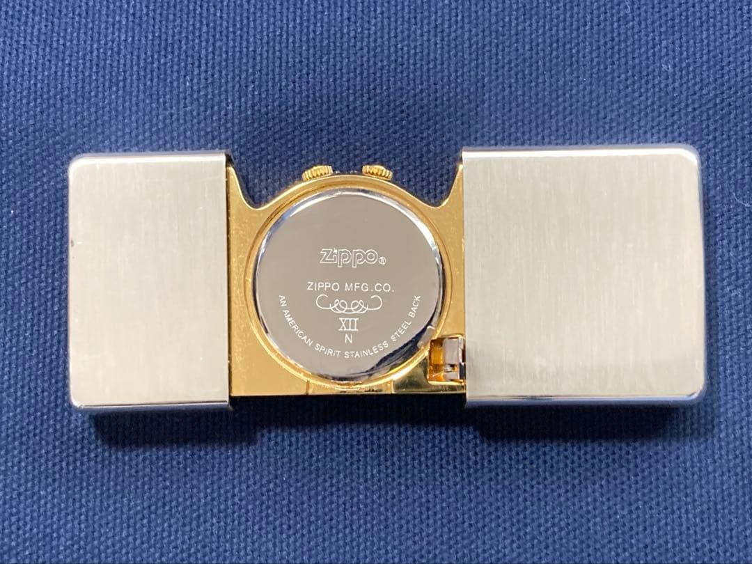 zippo ポパイ 時計 稼働中 。分解掃除済みR5.12