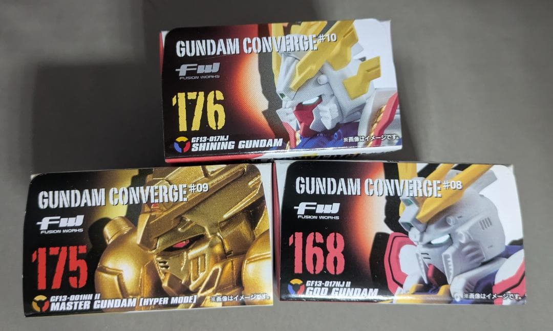 機動戦士ガンダム G系 3種セット ガンダム コンバージ [匿名発送]