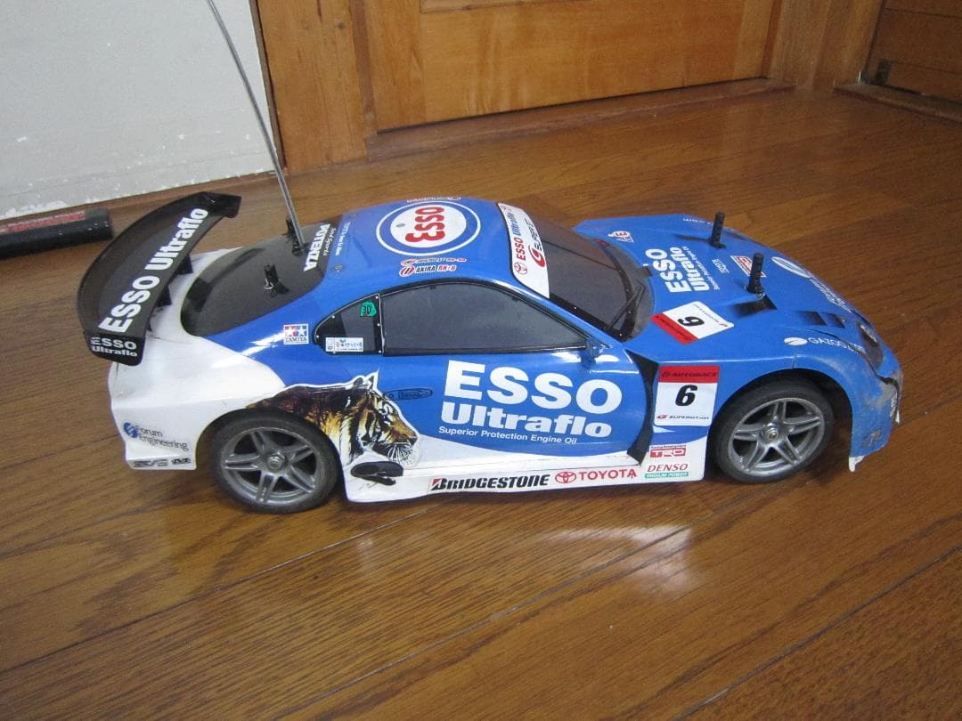 けんと 完全動作 1/10 タミヤ TT01 フルセット 80 スープラ