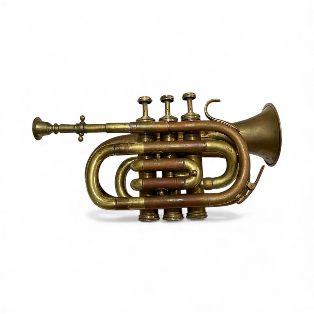 【希少品】BESSON LONDON W.C.2 ポケットトランペット　ミニ