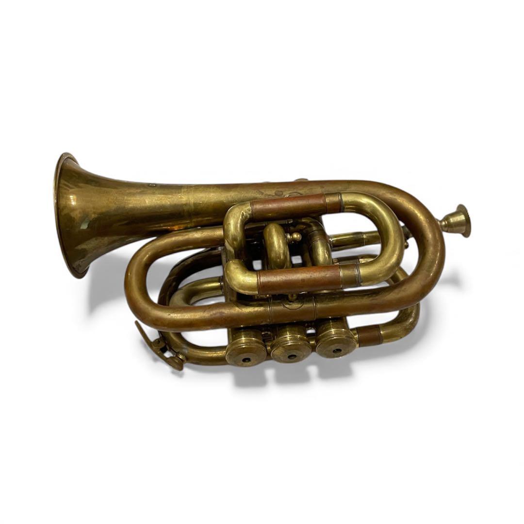 【希少品】BESSON LONDON W.C.2 ポケットトランペット　ミニ