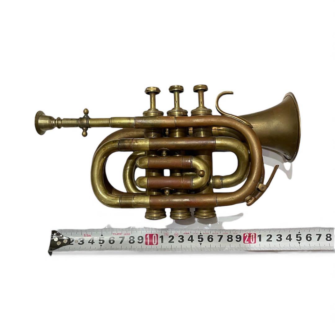 【希少品】BESSON LONDON W.C.2 ポケットトランペット　ミニ