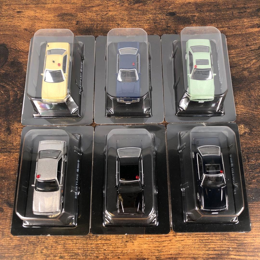 アオシマ 1/64 あぶない刑事コレクション あぶないデカ 6種