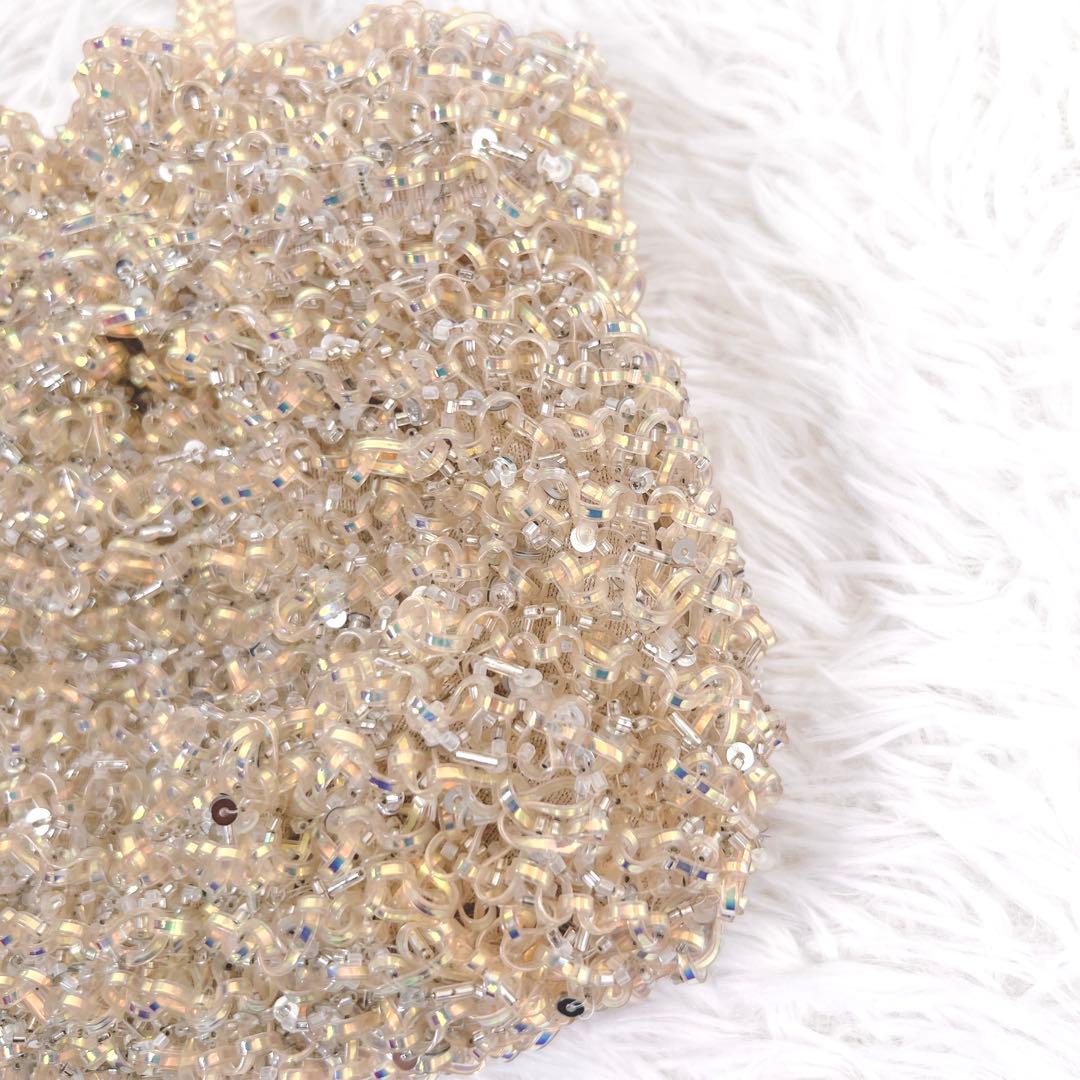 限定カラー✨アンテプリマ グリッター ワイヤーバッグ オーロラ 2WAY