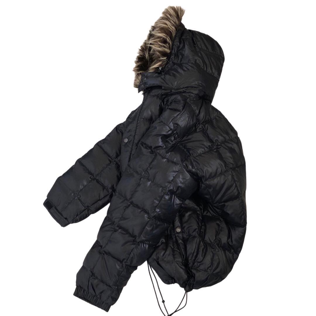 00s archive y2k ファーダウンジャケット光沢 短丈opium 平成 - メルカリ