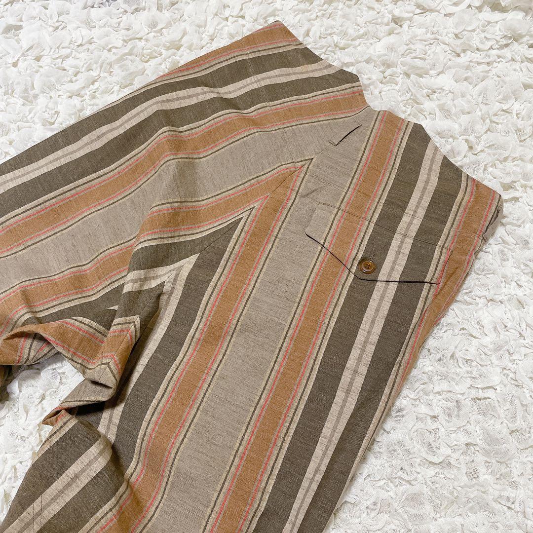 新品 ヴィヴィアンウエストウッドレッドレーベル リネン サルエル