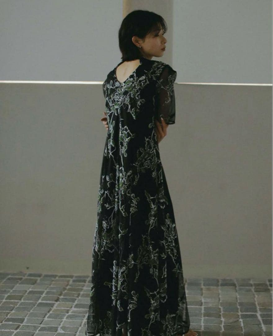 2WAY WILD ROSE CANVAS ART DRESS