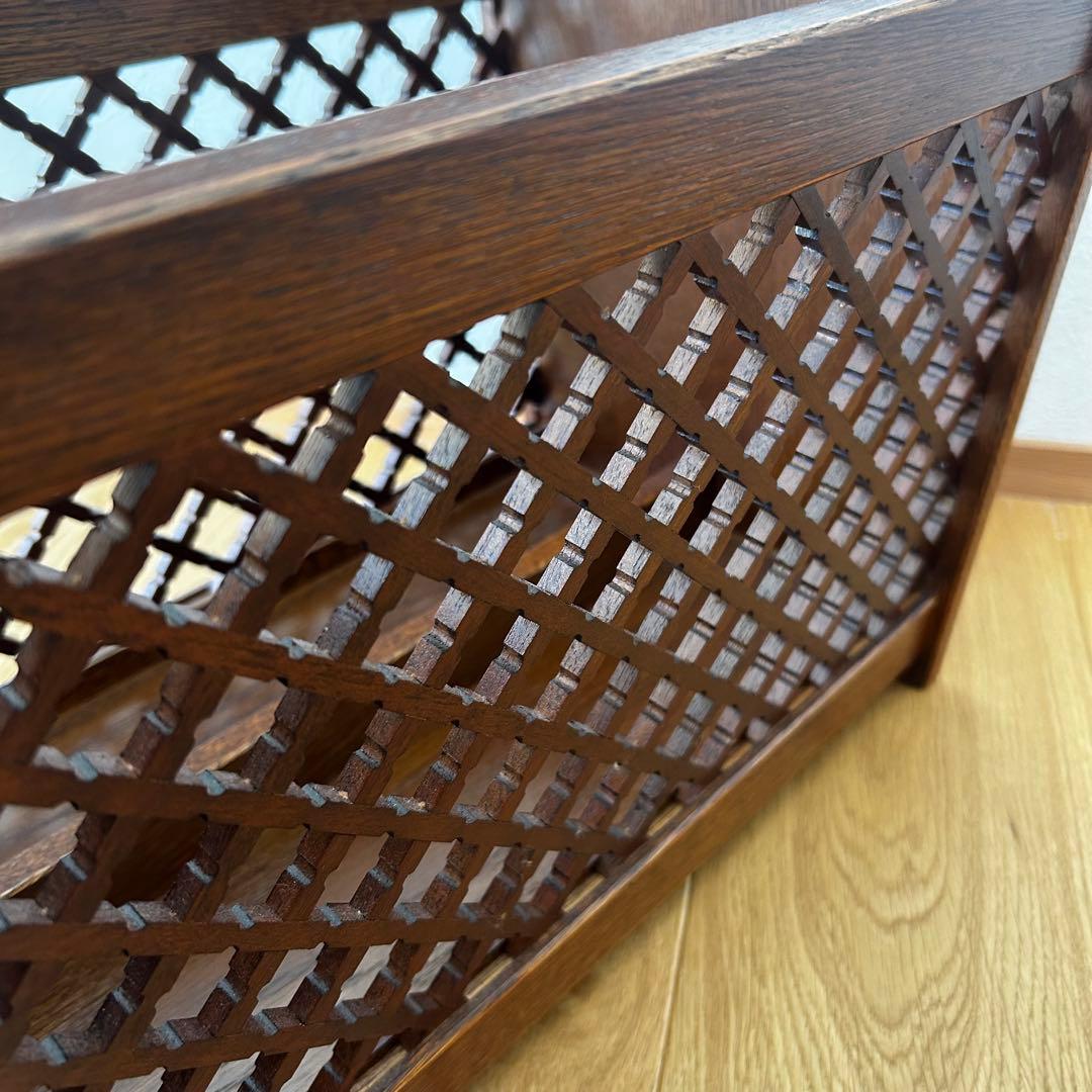 三越家具 ミツコシ ブルージュ KM100 マガジンラック カントリーハウス