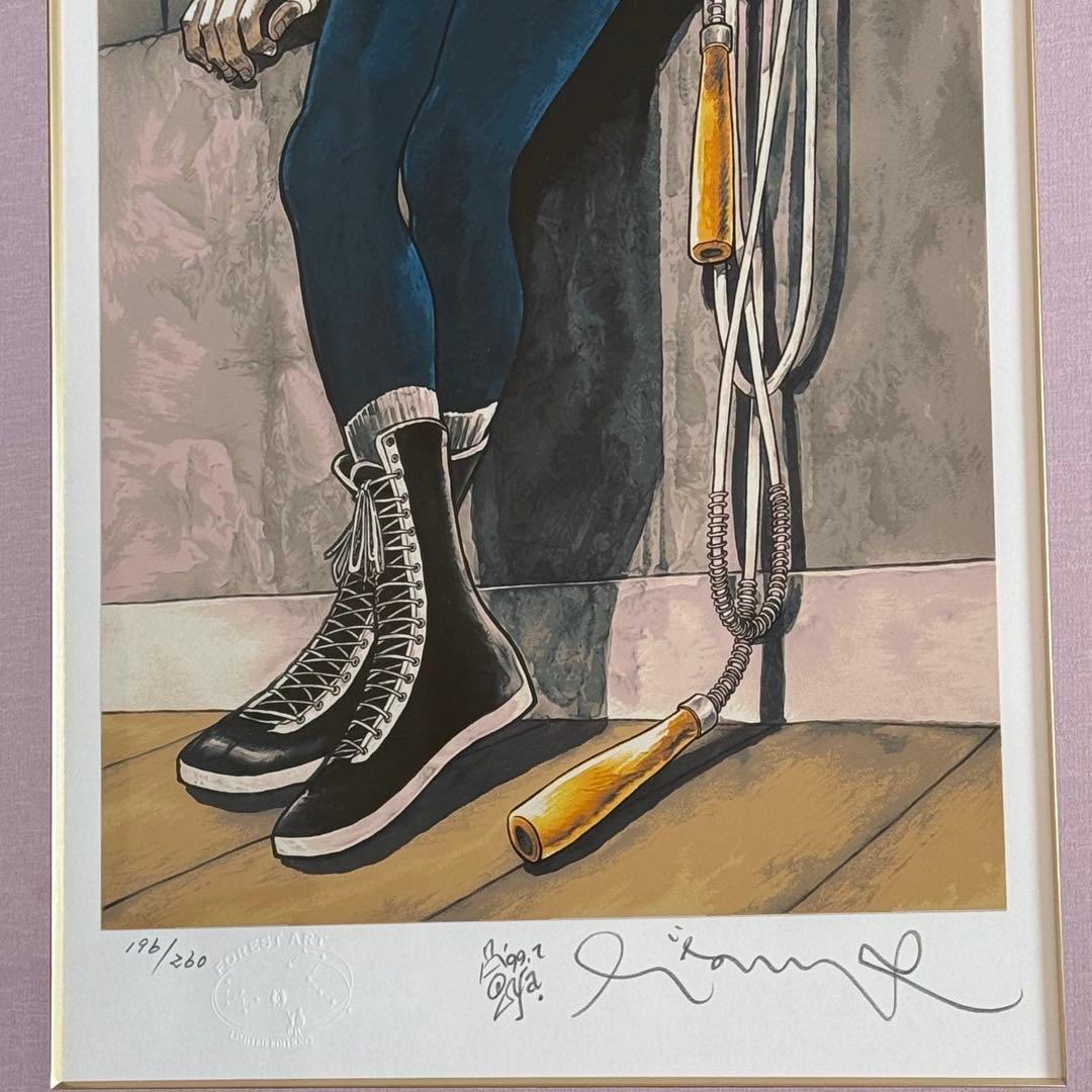 あしたのジョー 版画 COME BACK 証明書あり ちばてつや