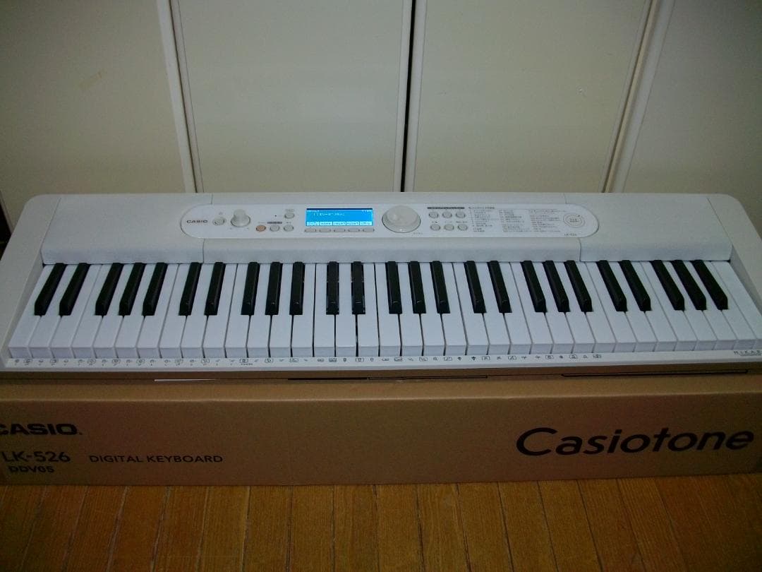 C.カシオ光ナビゲーションキーボード 22製 LK-526 美品