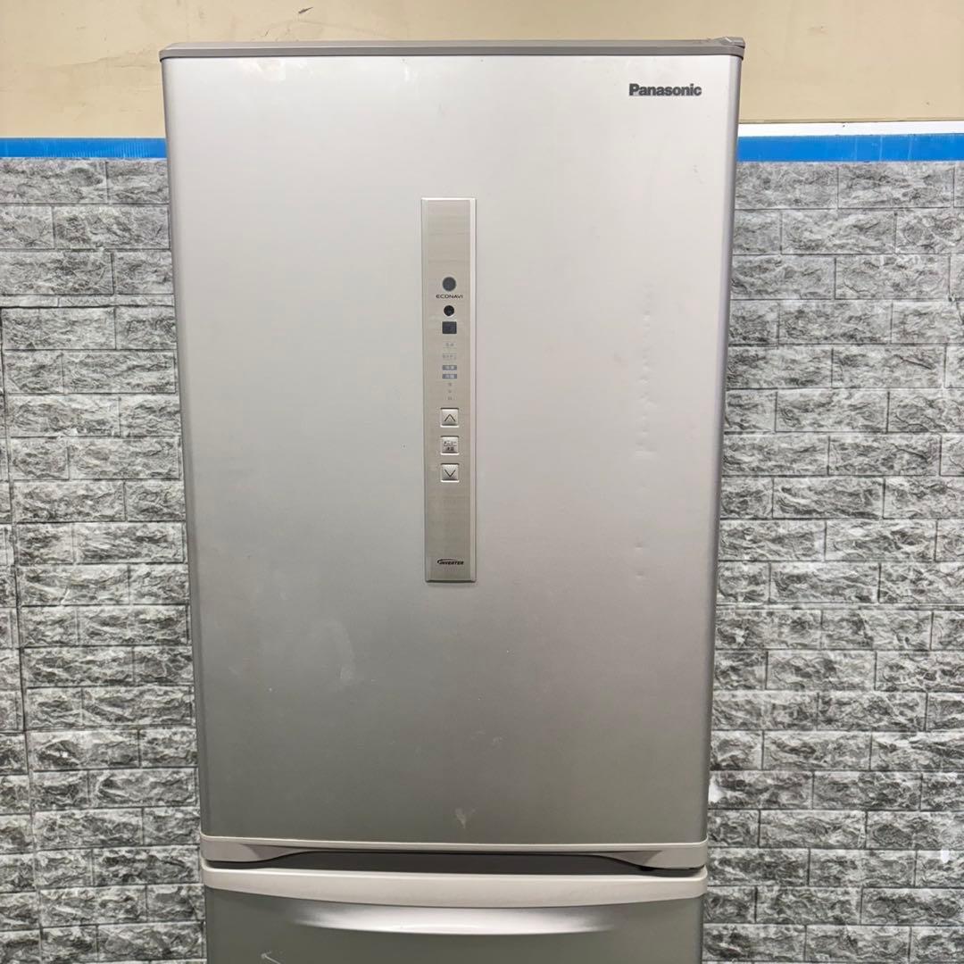 607 パナソニック 大型冷蔵庫 365L 300L強 小型 家庭用 自動製氷