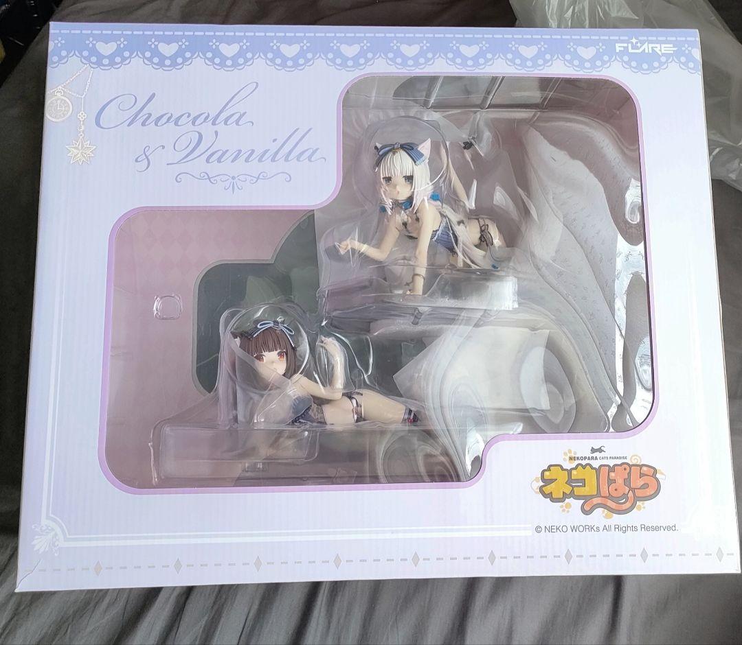 ネコぱら ショコラ＆バニラ 15日まで 完成品フィギュア FLA ネコぱら