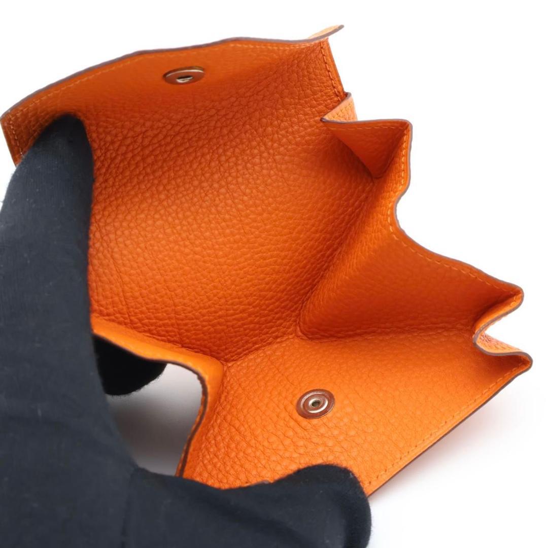 【未使用級】HERMES ルヴァンキャトル　トリヨン　ケース　オレンジ