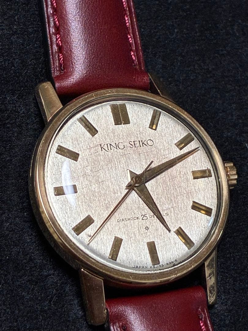 キングセイコーファースト　手巻き25石　SD ダイヤル