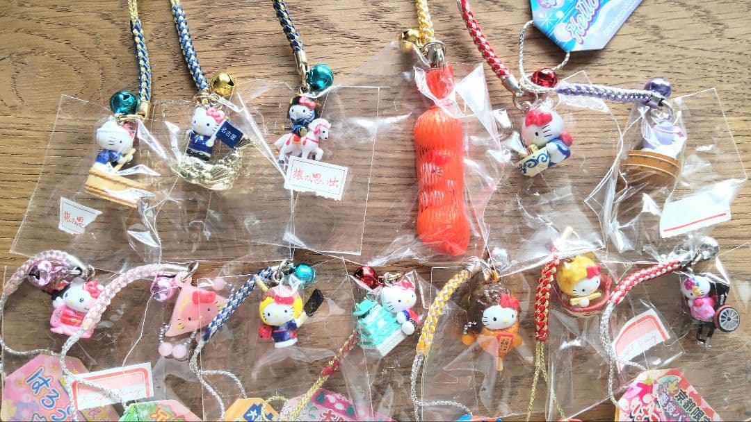 画像追加しました ご当地キティ 根付け+ファスナーマスコット