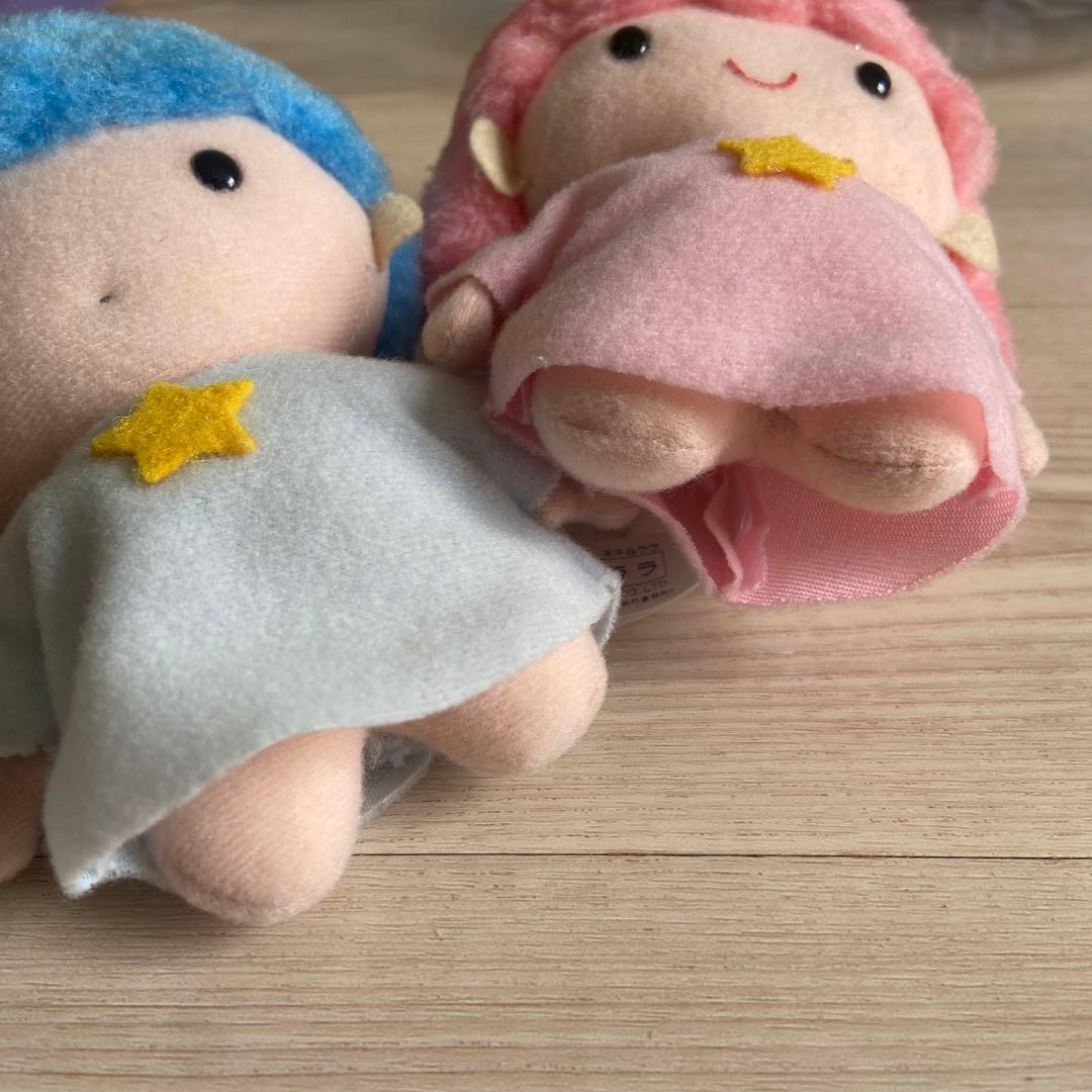 サンリオ　キキララ　ぬいぐるみ　平成レトロ　タカラ 非売品　希少レア　1992年