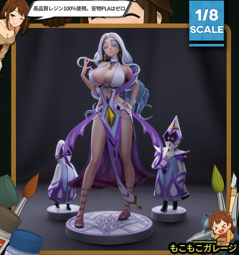 オリジナル　美少女 1/8 未塗装未組立 フィギュア ガレージキット