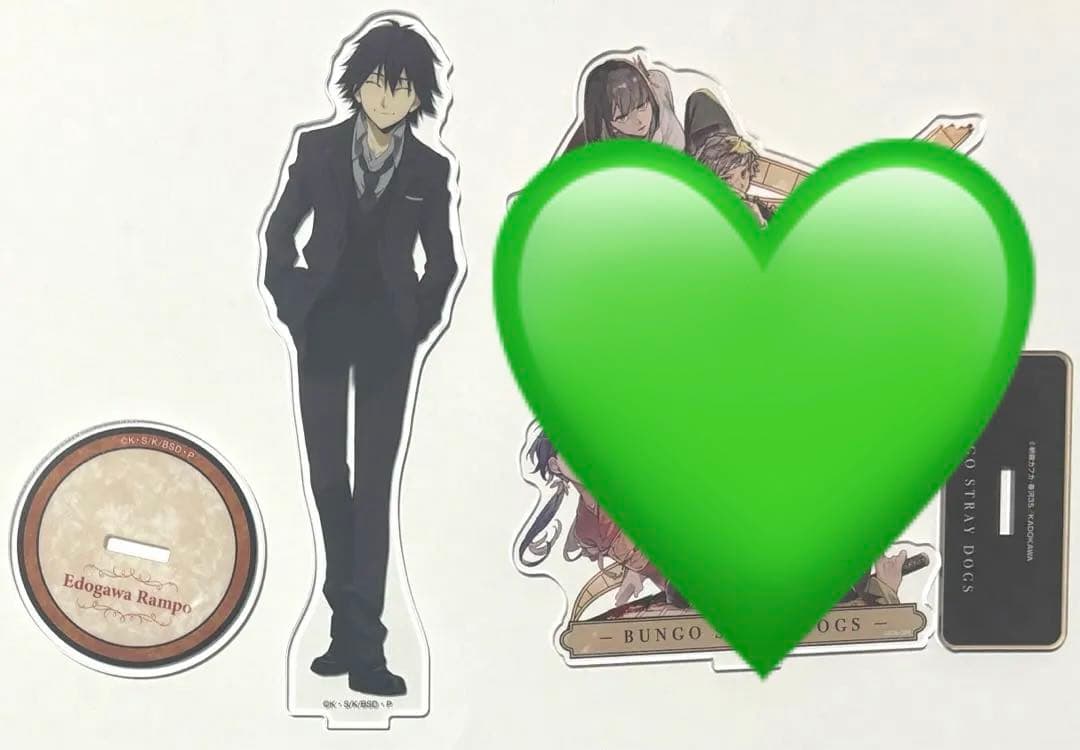 1/8追加&在庫復活　文豪ストレイドッグス　江戸川乱歩　グッズ纏め売り