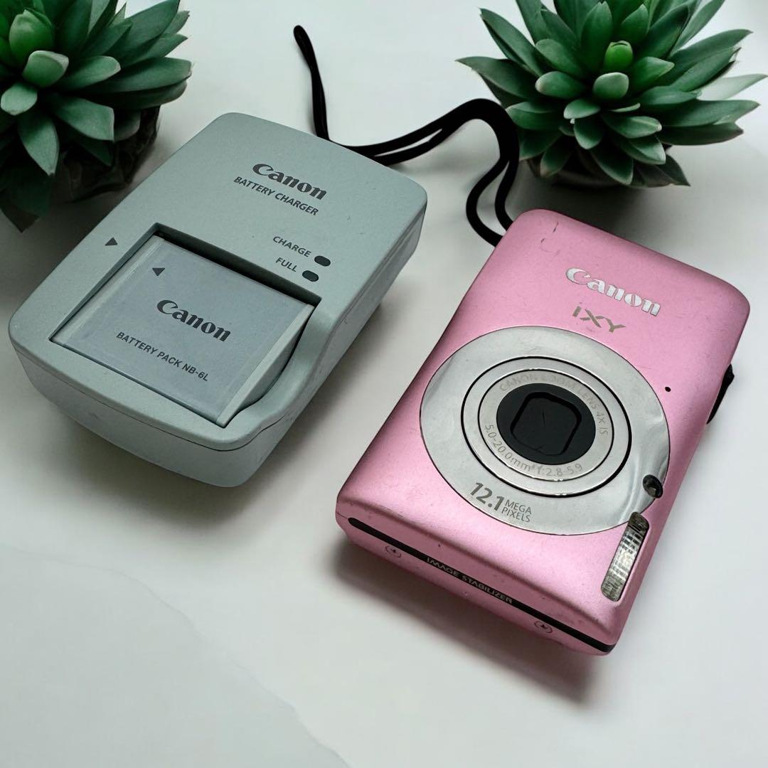 ジャンク】キャノン Canon IXY 200F ピンク デジタルカメラ - メルカリ