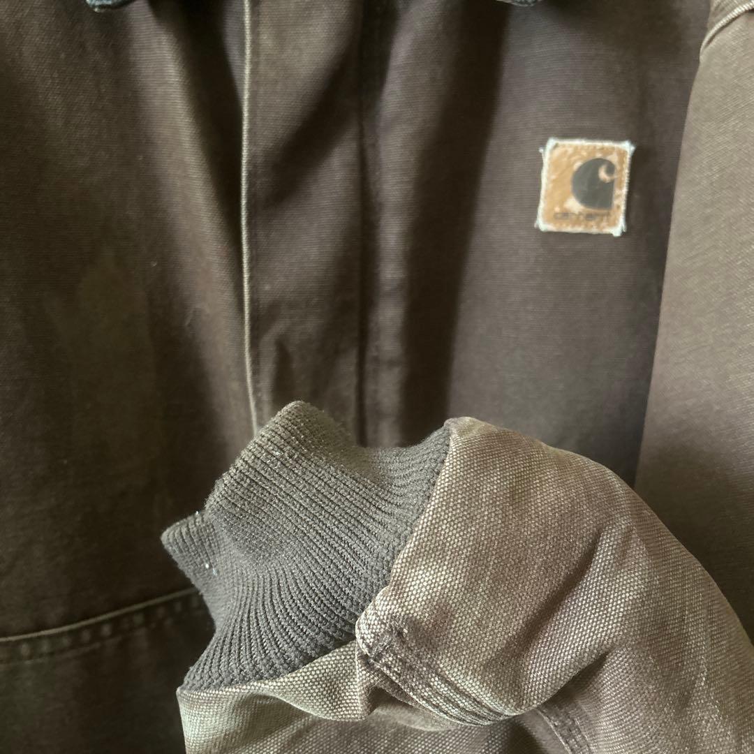 Carhartt ブラウン デトロイドジャケット j22 DKB usa製希少
